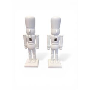 NEW Unfinished Christmas Wooden Nutcrackers Soldiers You Paint